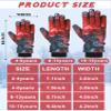 Honoson 2 Pairs Kids Snow Gloves Winter Waterproof Kids Ski Gloves Youth for Girls Boys Outdoor Toddler Snowboard Warm Clothe(Classic Pattern,10-15 Years) view 3
