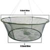 Foldable Fishing net Hand cast net, Shrimp Crab net Fishing nets Crayfish Hand cast cage (Top: 39.4in/Bottom:31.5in) view 2
