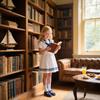 Otter MOMO Toddler Little Girls Oxford Shoes Mary Jane Flat T-Strap School Uniform Party Blue Dress Shoes Size 1 view 3