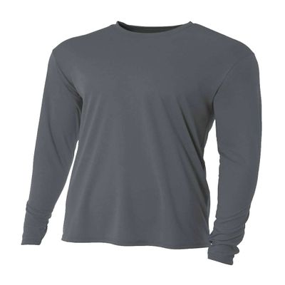 A4 Cooling Performance Long Sleeve Crew Teal 4XL
