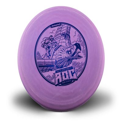 Innova Discs Innova Limited Edition 2022 Tour Series Philo Brathwaite Color Glow DX ROC Mid-Range Golf Disc [Colors Will Vary] - 178-180g