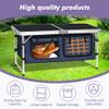 Camp Field Camping Folding Aluminum Table with Adjustable Legs,Outdoor Picnic Foldable Table for Travel Beach, Backyards, BBQ, Party and Gift... view 4