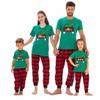 Christmas Red Plaid Truck Matching Family Baby Girl Boys T-Shirt view 1