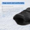 Long Keeper Winter Touchscreen Gloves for Women Men Touch Screen Texting Soft Knit Warm Stretchy Gloves (Black) view 2