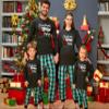 Christmas with My Tribe Matching Family Xmas Toddler Girl Boy Long Sleeve Shirt view 3