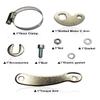 AJDHDGA Universal Torque Arm (M14) Conversion Kit, Fit for Electric Bicycle E-Bike Front or Rear 1 Set view 2