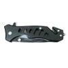 Pocket Knife BladeDealUSA Super Knife 6.75" Black Spring Assisted Open Blade EDC Folding, Straight Edge Blade view 3