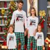 Christmas with My Tribe Matching Family Xmas Youth Boy Girl Long Sleeve Shirt view 3