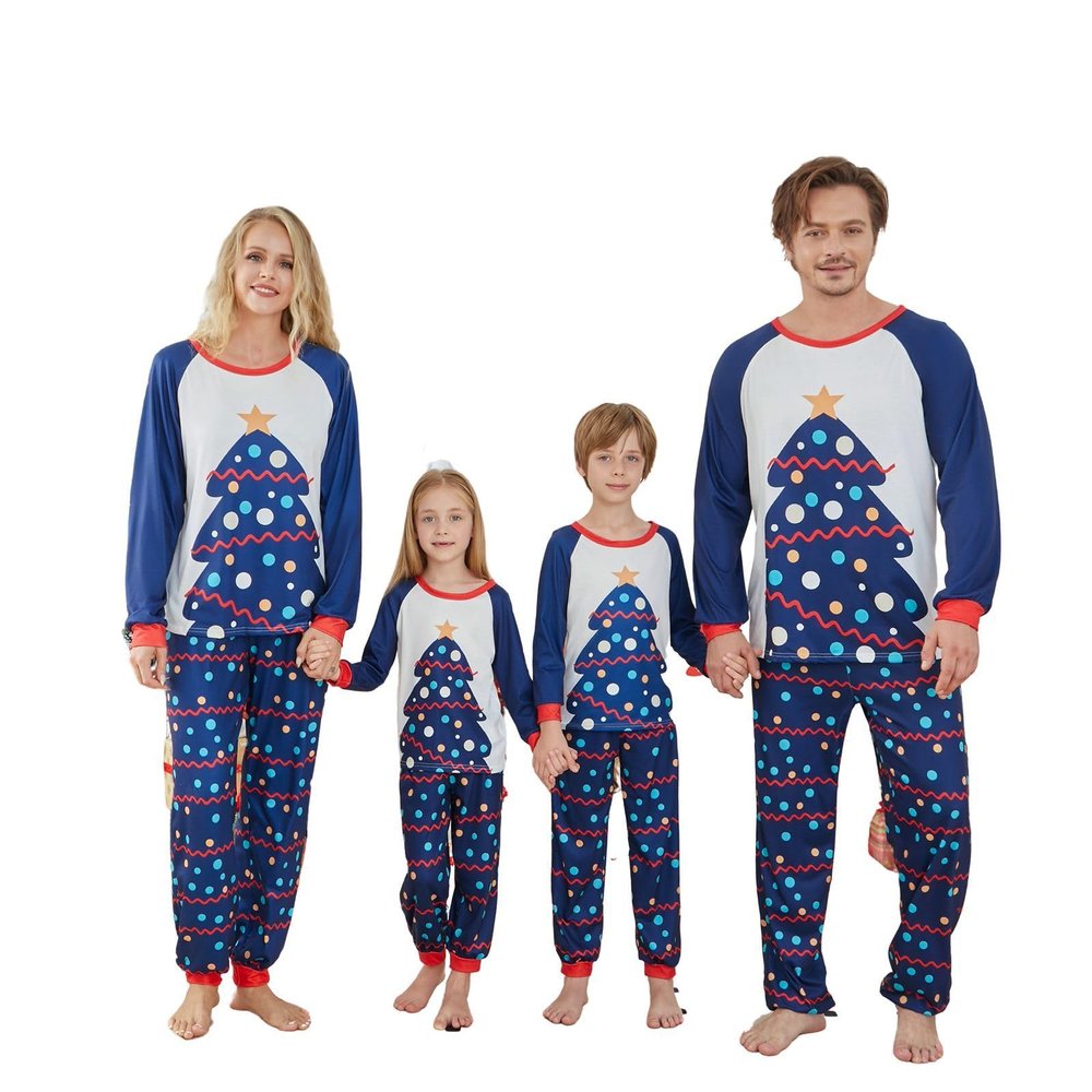 Christmas Pajamas for Family Matching Family Christmas Pajamas Set PJS Holiday Xmas Family Jammies Sleepwear(#102-Pet, Medium)