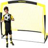 Happy Jump 7x5 FT & 5x3.6 FT Portable Soccer Goal for Youth Players Ages 614, Large-Frame Design Built for Long-Term Development, Easy Setup for Backyard, Park or School Training view 1