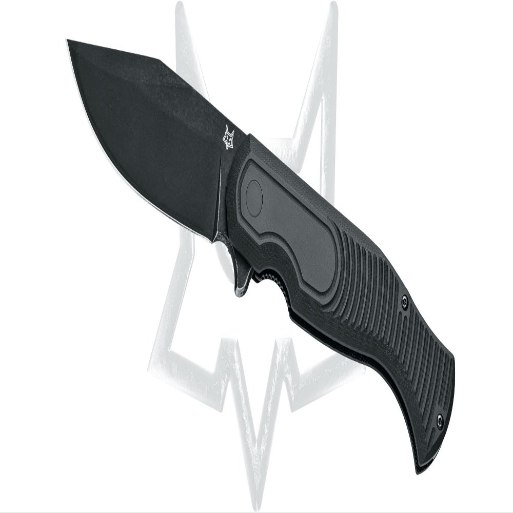 Fox Eastwood Tiger FX-524B Liner Lock Black Stainless and Black G10 Knife FX-524 B