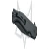 Fox Eastwood Tiger FX-524B Liner Lock Black Stainless and Black G10 Knife FX-524 B view 2