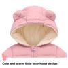 Fumdonnie Toddler Snowsuit Winter Baby Girls Bear Clothes Infant Coat 18-24 Months Jackets view 3