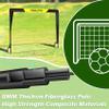 Happy Jump 7x5 FT & 5x3.6 FT Portable Soccer Goal for Youth Players Ages 614, Large-Frame Design Built for Long-Term Development, Easy Setup for Backyard, Park or School Training view 4