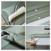Sleeping Bag Liners 100% Cotton Travel Sheet Sleeping Bag, Sleeping Bags for Hotel Camping Hiking Trips, Ultralight Single/Double Comfortable Sleep Liners, Machine Washable view 3
