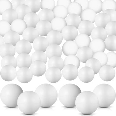 BBTO 300 Pcs 40 mm White Bulk Table Tennis Balls for Christmas Party Supplies Indoor Outdoor Games Entertainment Arts Crafts Activities
