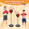 Punching Bag for Kids, 3-12 Adjustable Boxing Equipment with Boxing Gloves, Boxing Set as Boys & Girls Toys Gifts view 2