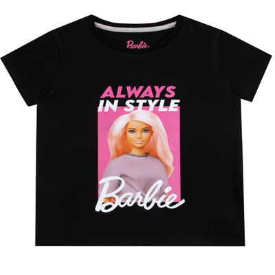 Barbie Girls T-Shirt Black 7