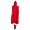 haozaikeji Christmas Hooded Cloak Red Cape Halloween Christmas Velvet Hooded Cape Winter Party Role Play Cosplay Costume view 3