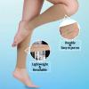 20-30 mmHg Medical Compression Calf Sleeve for Men and WomenBeige,XXL view 2
