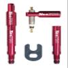 NeoPRO Presta Valve Extension Extender with CNC Cap and Core Kit (Pack of 2) Available Lengths 20,30,40,60 mm - 5 Colors (Silver, 40mm) view 2