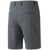 BASSDASH 10.5 Mens Fishing Cargo Shorts Quick Dry UPF 50+ Water Resistant FP01M Dark Grey view 2