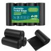 LITFP 100 Count Biodegradable Portable Toilet Bags for Camping, Hiking, Boating, Car Travel - 30L Capacity view 1