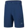 BASSDASH 10.5 Mens Fishing Cargo Shorts Quick Dry UPF 50+ Water Resistant FP01M Dark Blue view 1