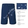 BASSDASH 10.5 Mens Fishing Cargo Shorts Quick Dry UPF 50+ Water Resistant FP01M Dark Blue view 3