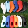 FUUBAMB00 9PCs Portable Golf Iron Head Cover TPE Soft Rubber Material Golf Club Covers Iron Headcovers Durable Golfs Protector Accessories Set,Red view 4