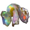100% A+ Natural Ethiopian Welo Opal Rough Stone, Raw Crystal,October Birthstone, Jewelry Making Gemstone, Ultra Fire Striking Opal, Opal Rock, Handpicked Stone 15.00 Cts Rough Lot view 1