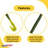 BAITFUEL Mega Bopper Infused with Supercharged X55 Formula Gel: Fish Scent Technology with Powerful Attractants|7.7-Inch, Watermelon Candy (PN: X86520) view 3
