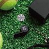 CREATCABIN Sports Whistles with Lanyard Stainless Steel Whistle Loud Crisp Sound Gifts for Coach Referees Teachers- Awesome People Make Awesome Coaches (Black) view 4