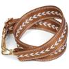 Lekesky Purse Strap Replacement Crossbody, Brown Arrow Jacquard Purse Strap for Women, Adjustable Bag Straps Replacement view 4
