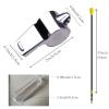 CREATCABIN Sports Whistles with Lanyard Stainless Steel Whistle Loud Crisp Sound Gifts for Coach Referees Teachers- The Man, The Myth, The Legend Coach, Thank You view 2