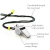 CREATCABIN Sports Whistles with Lanyard Stainless Steel Whistle Loud Crisp Sound Gifts for Coach Referees Teachers- The Man, The Myth, The Legend Coach, Thank You view 3