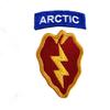 25th Infantry Division with Arctic Tab Color Patch (Military Issued)-Veteran Owned Business view 1