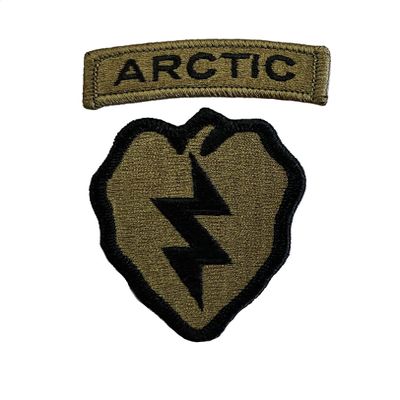25th Infantry Division with Arctic Tab OCP Patch (Military Issued)-Veteran Owned Business