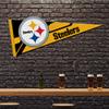 Rico Industries NFL Football Pittsburgh Steelers Soft Felt Pennant - EZ to Hang - Home Dcor (Game Room, Man Cave, Bed Room) view 2
