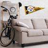Rico Industries NFL Football Pittsburgh Steelers Soft Felt Pennant - EZ to Hang - Home Dcor (Game Room, Man Cave, Bed Room) view 3