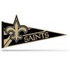 Rico Industries NFL Football New Orleans Saints Soft Felt Pennant - EZ to Hang - Home Dcor (Game Room, Man Cave, Bed Room) view 1
