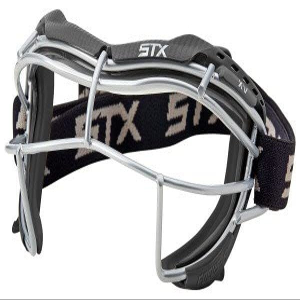 STX Focus XV-S Lacrosse Goggles (Graphite/White)