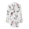 tuduoms Women's Blazer Suits Two Piece Formal Work Floral Solid Jacket Skirt Suit for Women Casual Business Lady Suits Sets view 4