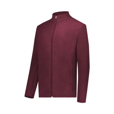 Augusta Sportswear Micro-Lite Fleece Full Zip Jacket Maroon L