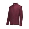 Augusta Sportswear Micro-Lite Fleece Full Zip Jacket Maroon L view 1