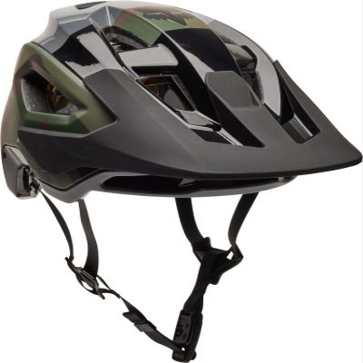 Fox Racing Speedframe Pro Mountain Bike Helmet, Olive Camo, Small