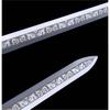 Dragon Jian Sword, Chinese Real Sword, Forged High Manganese Steel Blade, Alloy Fittings, Traditional Handcrafted view 4