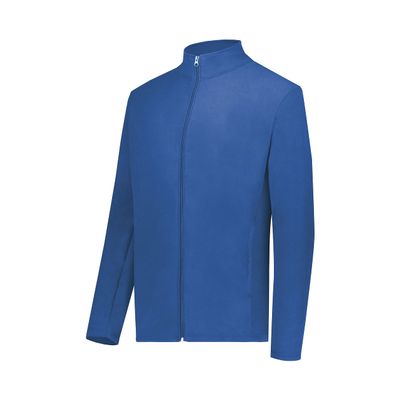 Augusta Sportswear Micro-Lite Fleece Full Zip Jacket Royal 4XL