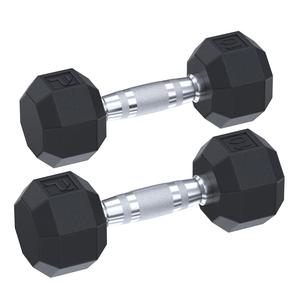 Power Systems Octagonal Dumbbell Pairs 3lb-100lb (50)
