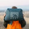 HEST Camp Pillow (Large) - Temperature Resilient Memory Foam - Essential for Camping, Backpacking, and Outdoor Adventures - Compact Packable Travel Pillow - 20" L x 26" W view 4